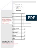 Experiment: Rubric Marks