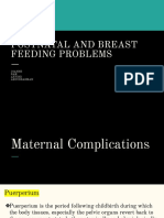 Postnatal and Breast Feeding Problems