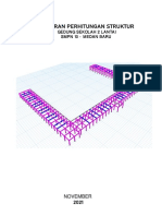 Laporan Perhitungan Struktur: Gedung Sekolah 2 Lantai SMPN 10 - Medan Baru