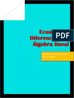 Libro de Ecuaciones Diferenciales y Álgebra Lineal
