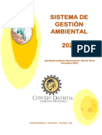 Sistema de Gestion Ambiental CDB 2020