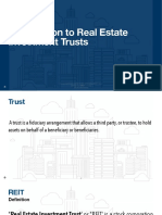 Introduction To Real Estate Investment Trusts