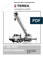 T 560-2014 Parts Manual: 2014 On-Highway & Export