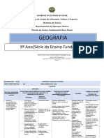 Geografia: 9º Ano/Série Do Ensino Fundamental