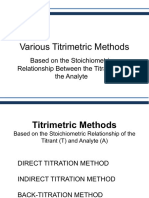  Titrimetric 