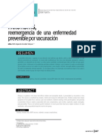 Parotiditis,: Reemergencia de Una Enfermedad Prevenible Por Vacunación