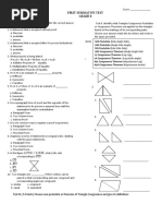 First Summative Test