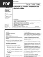 NBR 13245 - 1995 Execução de pinturas em edificações não industriais - Procedimento