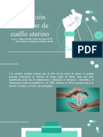 Prevención Del Cáncer de Cuello Uterino: Alumno: Diego Arnaldo Catelan de Souza 63178