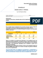 Examenes Corto 2 - Estadistica II - III P - IP - 2023
