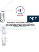 Directiva - 005 - 2022 - Ugel Calca - Finalizacion Año