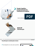 Terapia Cognitivo - Comportamental Dos Transtornos Do Impulso