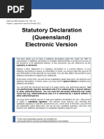 NSW Statutory Declaration Template | PDF | Governance | Legal Procedure