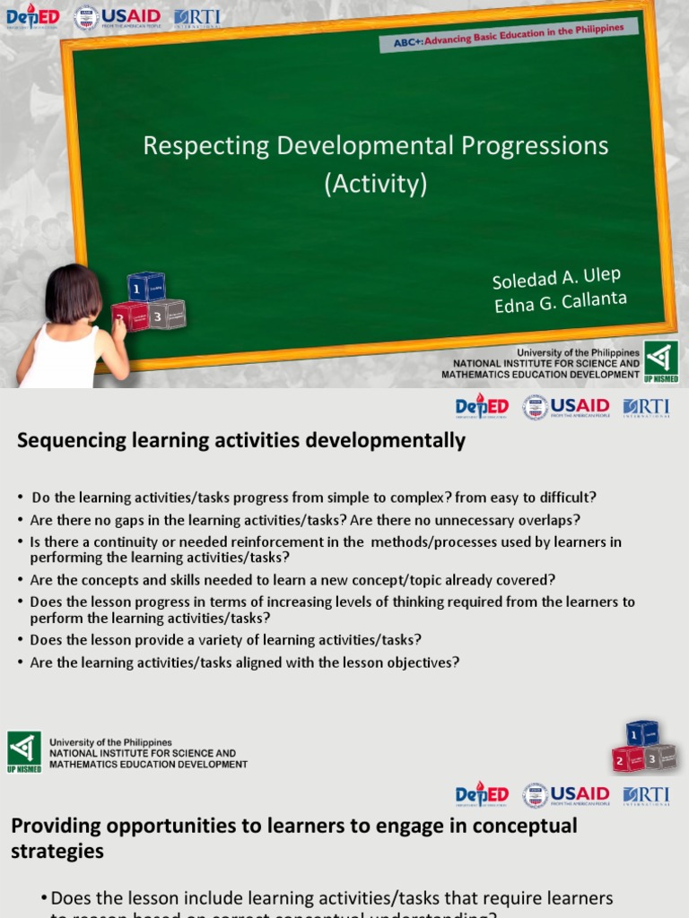 PPT3 For DP Within A Lesson Activity PDF