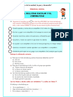 El Bullying Escolar Y El Ciberbuying: "Año de La Unidad, La Paz y Desarrollo"