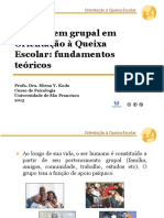 Abordagem Grupal em Orientação À Queixa Escolar: Fundamentos Teóricos