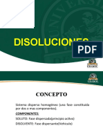 Disoluciones farmacéuticas: conceptos y aplicaciones