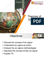Theories of Six Sigma
