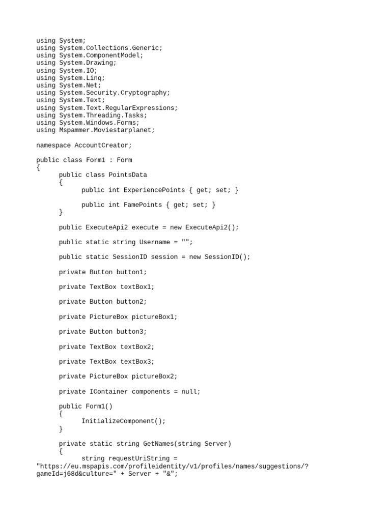 Msp account creator c code pdf string computer science computing