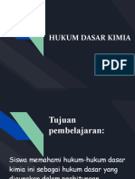 Hukum Dasar Kimia