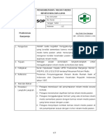 Penggabungan Rekam Medis Sementara Dan Lama: No. Dokumen: No. Revisi: Tanggal Terbit: Halaman: 1/2