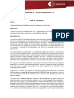 Ética Empresarial Y Responsabilidad Social: Guias de Aprendizaje 4