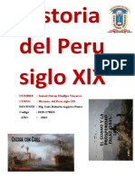 Nombre: Ismael Duran Huallpa Vizcarra Curso: Historia Del Peru Siglo XLX