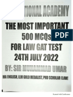 International Law MCQs (61-80)