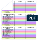 Calendario de Examenes 2023 A Nutrición