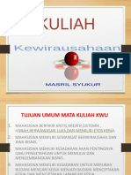 Kuliah 1 Dan 2 Kwu