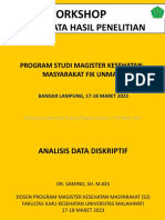 Analisis Multivariat Regresi Linnier & Logistik