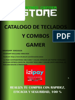 Catalogo de Teclados Y Combos Gamer: Realiza Tu Compra Con Rapidez, Eficacia Y Seguridad, 100 %