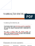 Aula Narração Escolar 1ºano