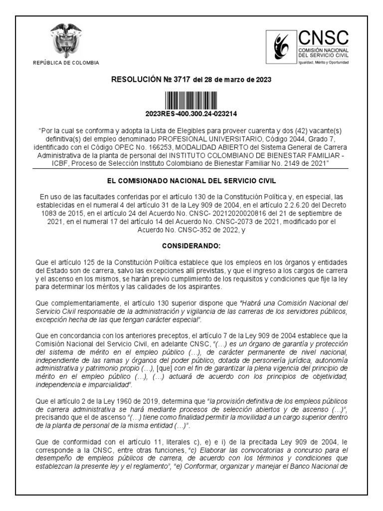 2023res-400 300 24-023214 | PDF | Colombia | Justicia