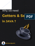 Need of Getters & Setters in Java POJO Class