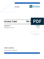 Invoice Total RP 30.000.000: PT Adaphan Penukaran Digital