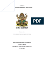 Makalah Perencanaan Sistem Pengolahan Air Limbah Domestik