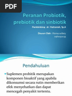 Download Peranan Probiotik Prebiotik Dan Sinbiotik by hernasolisty SN63818447 doc pdf