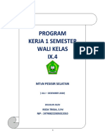 Program Kerja Walas Ix.d 2020-2021 Semester 1