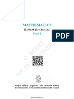 Mathematics: Textbook For Class XII