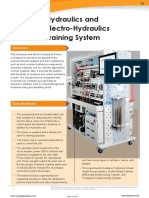 E3. MC-041 Hdraulics and Electro-Hydraulics Training System