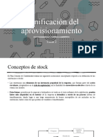 Planificación Del Aprovisionamiento: Tema 2