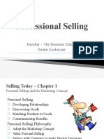 Professional Selling: Humber - The Business School Bashir Keshavjee