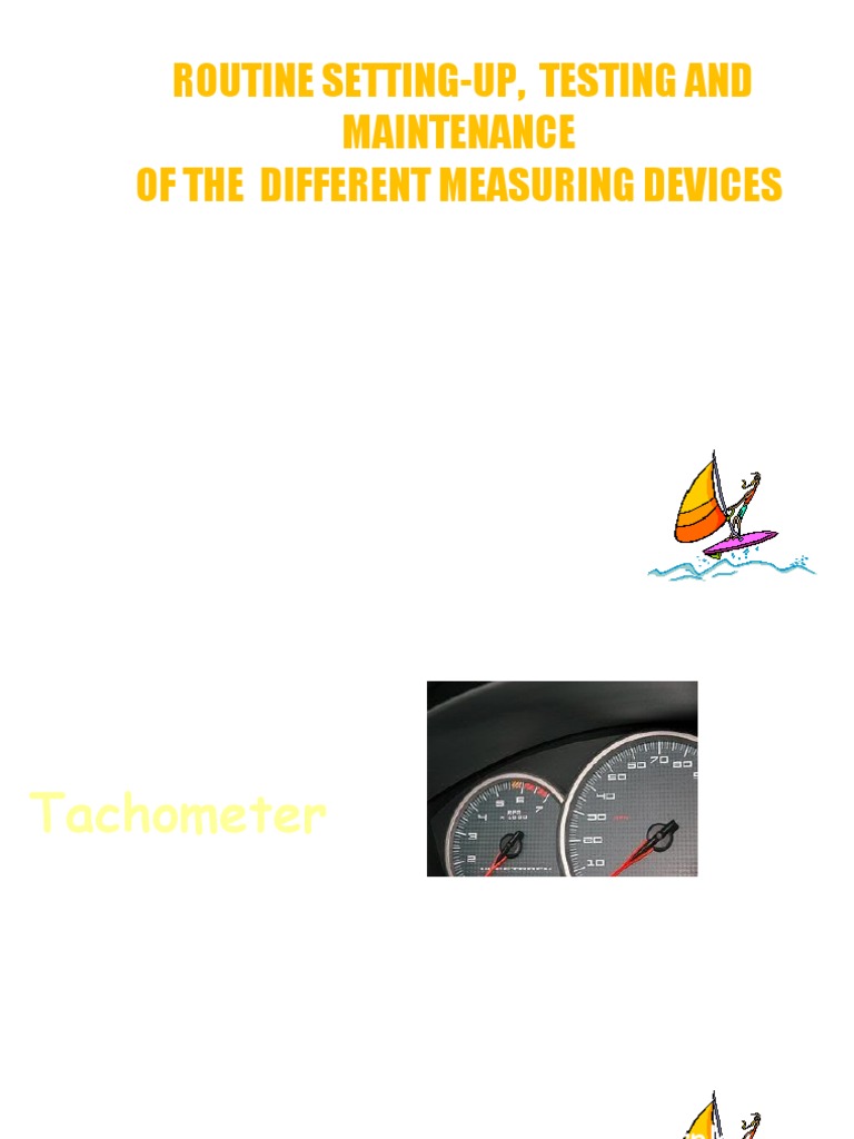 Measuring Device Setup and Maintenance Guide | PDF | Ph | Ignition System