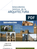 Antecedentes Históricos de La: Arquitectura