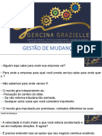 Gestão de Mudanças Gercina Grazielle