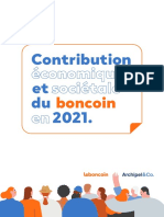 Etude de Levaluation de La Contribution Economique Et Societale Du Boncoin en 2021