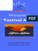 Presenta Festival Anual