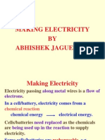 Making Electricity by Abhishek Jaguessar