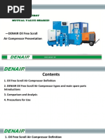 DENAIR Scroll Oil Free PPT (DWW 2.2-11 KW)